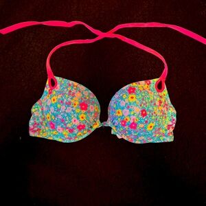 Victoria's Secret Colorful push up  Bikini Top